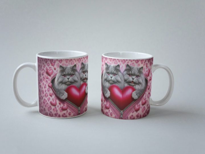 Valentijn twin cats beker